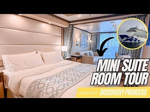 Mini Suite Stateroom Tour on Discovery Princess | Princess Cruises | Los Angeles Cruise