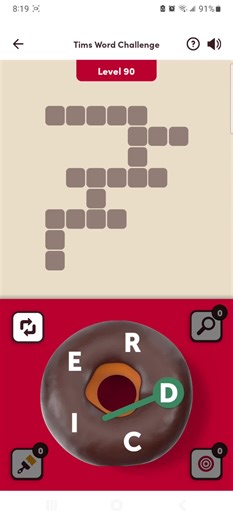 Tim Hortons Word Challenge Level 90! How Fast Can You Do It #timhortons #words