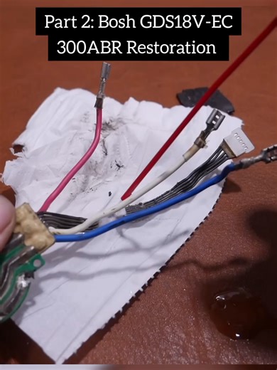 Impact Wrench Restoration: Bringing Bosch GDS18V-EC Back