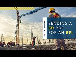 SDS/2 in 60 Seconds: Sending a 3D PDF for an RFI
