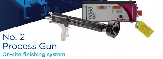 Demonstrating the Ransburg No. 2 Gun | C.H. Reed