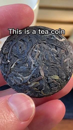 Purple Beauty Tea Coin - Pressing, Steeping, and Tasting
