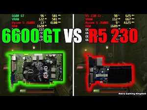 GeForce 6600 GT vs Radeon R5 230 (HD 8450) Test In 5 Games (Capture Card)