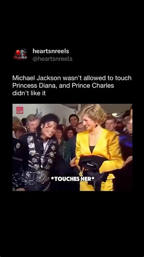 When MJ Met Princess Diana The Rule That Made It Awkward