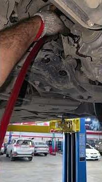 Toyota Camry change transmission oil #automobile