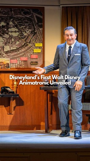 New Walt Disney Audio-Animatronics REVEAL from new show coming to Disneyland