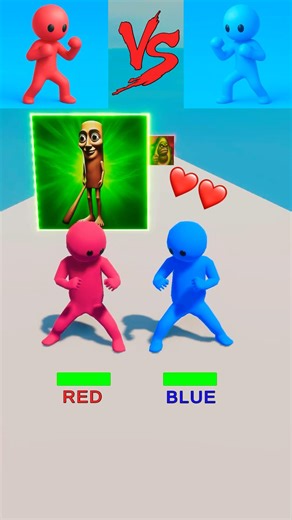 Red vs Blue fight