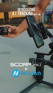 Anyone who doesn't know how to play with AI tracking?🙋‍♀️😎 Helpful video shared by @derrick_am.i Learn more: https://store.feiyu-tech.com/551ed #scorpmini2 #tutorial #feiyugimbal #cameragear #contentcreator | FeiyuTech