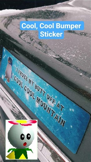 Super Mario 64 Bumper Sticker! #shorts #sm64 #supermario64 #mario64 #retrogaming