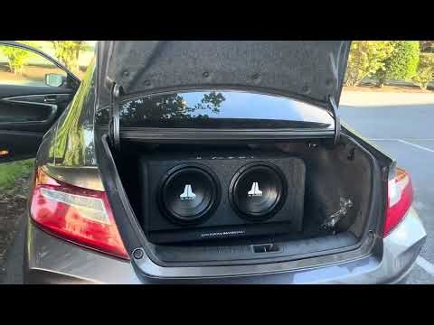 Jl Audio CP212-W0v3 Subwoofers in my 2016 Accord Coupe