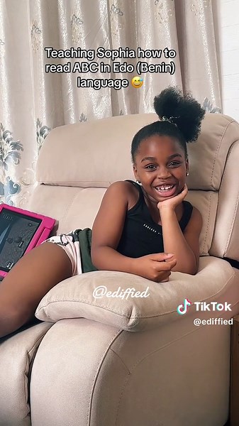Teaching Sophia Benin ABCs: Fun & Educational!