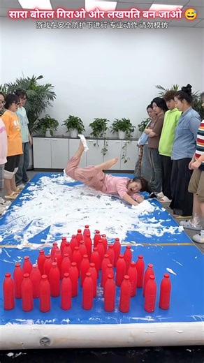 👉 सारा बोतल गिराओ और लखपति बन जाओ🏆😅👌~mini wood toy- woodworking art skill/woodhand#short