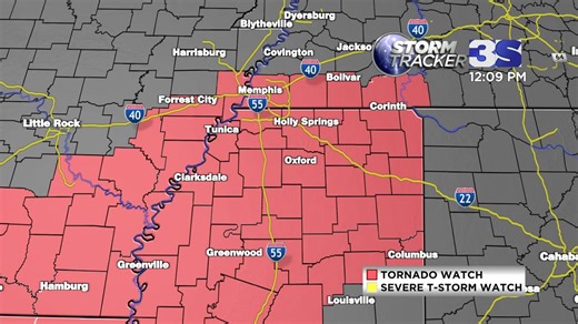 9.7K views · 32 reactions | Just issued. Shelby county included in this watch. Details in minutes when you join us on News Channel 3 at Noon. (WREG TV 3 Memphis, TN) | WREG News Channel 3 | Facebook