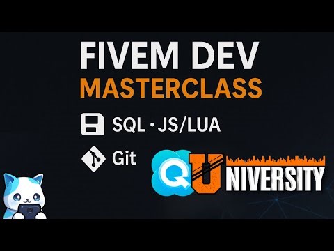 FiveM Dev Fundamentals: SQL, JS/LUA, Git Masterclass | Quasar University Tutorial