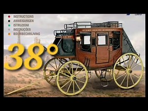 Artesiana Latina Stagecoach 1848. Build carriage structure. Step by step.