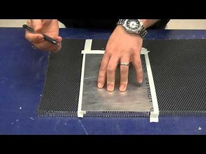 Cutting HoneyComb Core Method#3