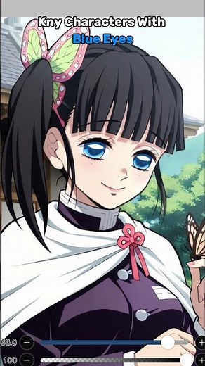 Kny Characters With Blue Eyes 💙 #demonslayer #kny #kimetsunoyaiba #blue