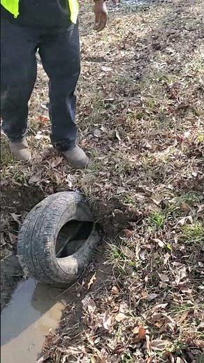 culvert pipe cleaning. check out my other videos!