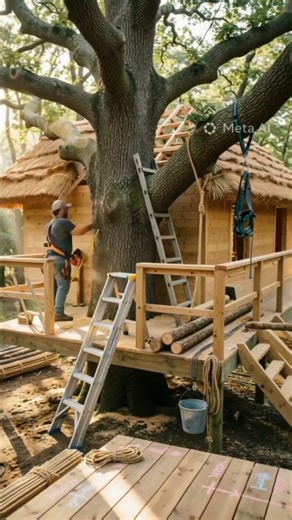 Ultimate Treehouse Transformation Timelapse | Rustic Luxury Build in the Woods