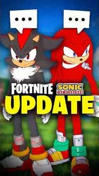 MORE Sonic x Fortnite Content Just Got Leaked