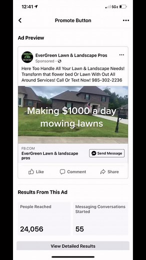 Here’s how too make $1000 mowing lawns #lawncare #landscape #lawn #businessowner #buisness #entrepreneur #fypシ #viral