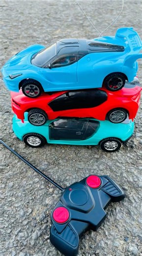 best triple rc remote control car racing and testing😱