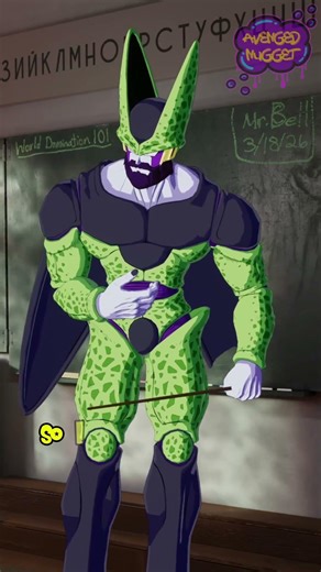 Gohan's New Substitute Teacher is WHO?! 😭 #vrchat #anime #shorts