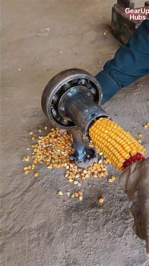 🚀 Next Level Corn Sheller – Genius Creation!#shorts