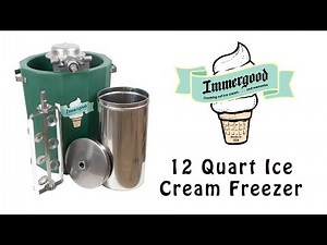 12 Quart Immergood Ice Cream Maker