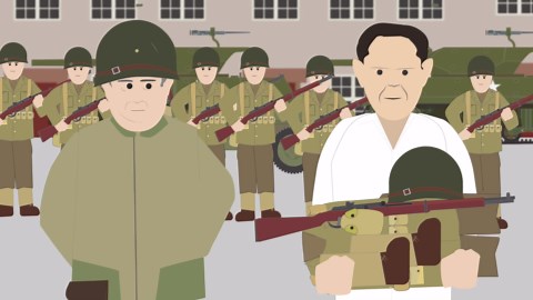 The US Army & German Wehrmacht VS Waffen SS - Battle for Castle Itter 1945