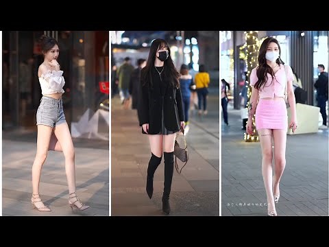 Chinese Girls Street Fashion [抖音] Style China