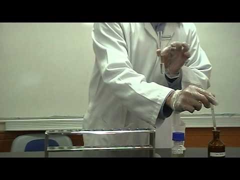 Libermann-Burchard's test: Part 2 (Identification of Cholesterol)