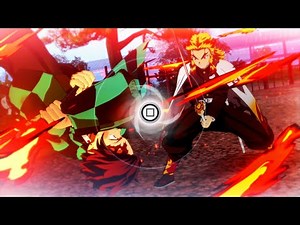 Demon Slayer Hinokami Chronicles - Tanjiro vs Rengoku Secret Boss Battle (4k 60fps) Demon Slayer:...