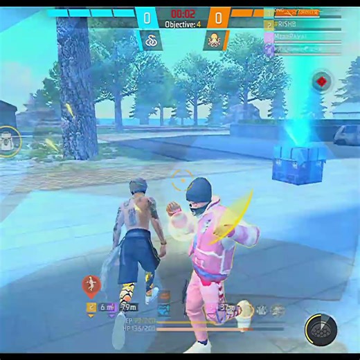 free fire max cs Rank m500 game play