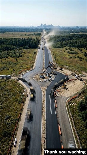 Building a Modern Highway from Scratch | Road Construction Timelapse #build #construction #aiart