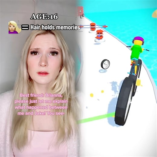 #pov Your hair holds memories, when you cu+ your hair you lose a memory.. #story #acting