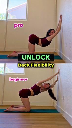 Flex with Olha • Flexibility Coach on Instagram: "These 3 Wall Moves Will Improve Your Backbend 😮🔥 Simple, effective, and powerful for spine & shoulder flexibility! 👉🏻 Save & Add this to your stretching routine today!🫶🏻 . . #flexibility #stretching #yogapractice #backbend #yogaflow"