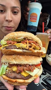 27K views · 1.1K reactions | Burger King’s New BBQ Brisket Whopper! #burgerking #bk #whopper #burger #bbqbrisket #bbq #brisket #smokehouse #pulledpork #foodie #foodreview #tastetest #fastfood #eating #mukbang #explore #explorepage | Jas Kam Eats | Facebook