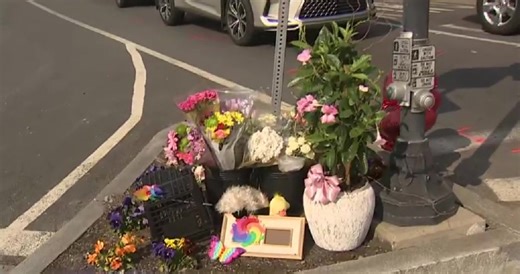 Memorial for child struck and killed at Andover crosswalk continues to grow as community mourns