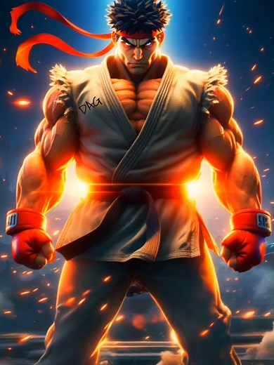 Ryu Street Fighter 4K Animated Wallpaper
