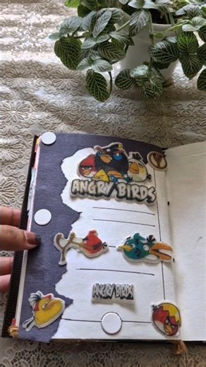 "Angry Birds Journal" #trending #scrapbooking