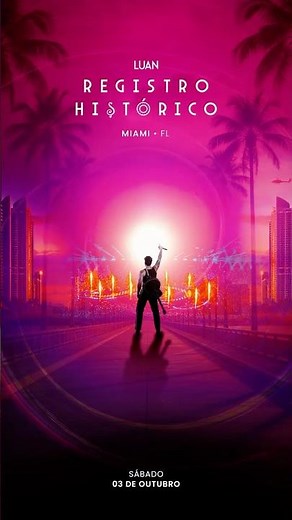 Miami, the Historical Record crosses borders and we'll be with you on October 3rd! Let's go? 😍