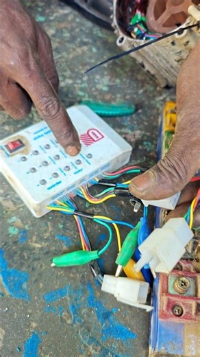 motor controller testing digital multimeter #automobile #shortvideo