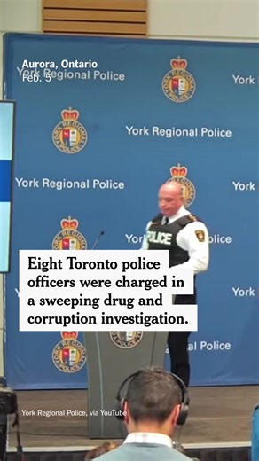Toronto Police Officers Linked to Organized Crime