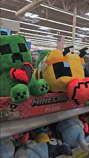 Minecraft Valentine's Day Plush Toys at Walmart