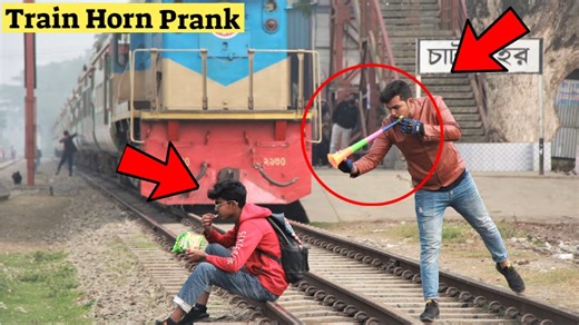 41K views · 2.1K reactions | Best Of The Train Horn Prank | Train Horn Prank 2021 With Public Reaction | Comedy Club | Facebook