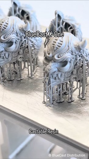 BlueCast on Instagram: "BlueCast X-One V2 printed on the Sonic Mini 8K. You can find the printing profile at www.bluecast.info along with technical guidelines, casting tips and tricks, and free downloadable STL files and much more. Follow us to stay up to date with the latest news and updates! #bluecast #castableresin #3dprintingjewelry #3dprinting #3ddruck #stampa3d #impresora3d #imprimante3d #stampa3d #jewelry #joyería #bijouterie #juweliergeschäft #casting #sculpt #silver #resinwax #3d #jewel