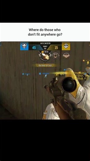 Where do those who don't fit anywhere go? #shorts #codm