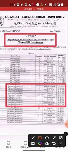 Practical exam 2022| Circular| winter 2022| GTU