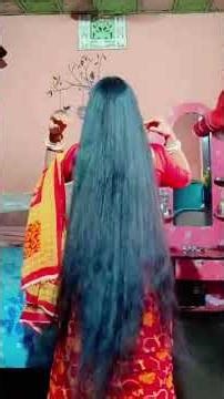 long silky hair bun drop#vairalvideo #smoothhair